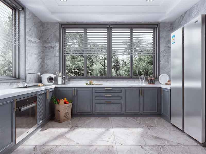 德陽廚房門裝修用什么材料好，推拉門是廚房門的不二之選