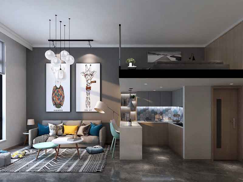 德陽loft裝修設(shè)計中，如何完美體現(xiàn)loft空間特點(diǎn)