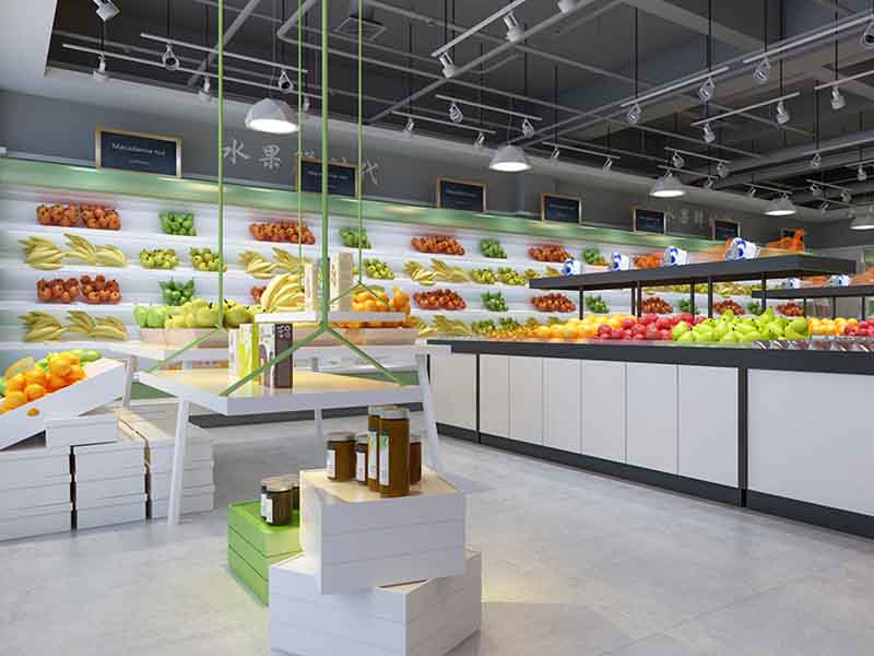 德陽水果店設(shè)計如果做，才能讓店鋪有種琳瑯滿目的感覺