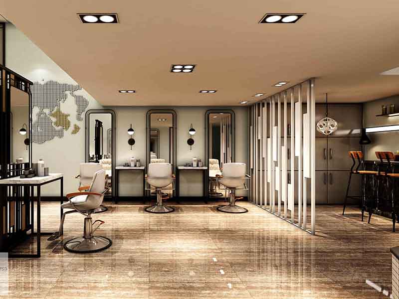 德陽美發(fā)店裝修的時候，招牌一定要引人注目才行