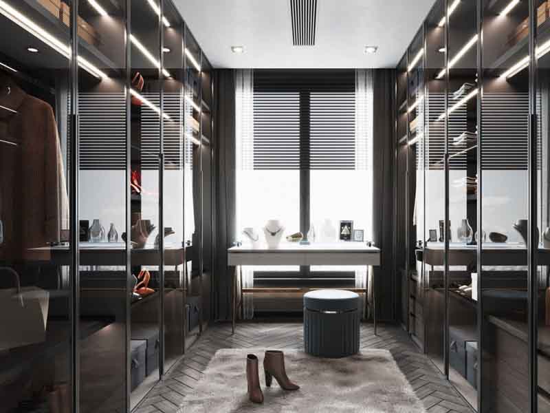 德陽定制衣柜選品牌還是雜牌，推拉門衣柜板材選擇多厚