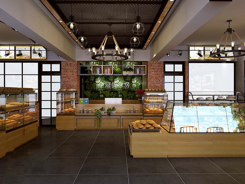 德陽蛋糕店裝修注重物品陳列，才能迅速提高蛋糕店的品位