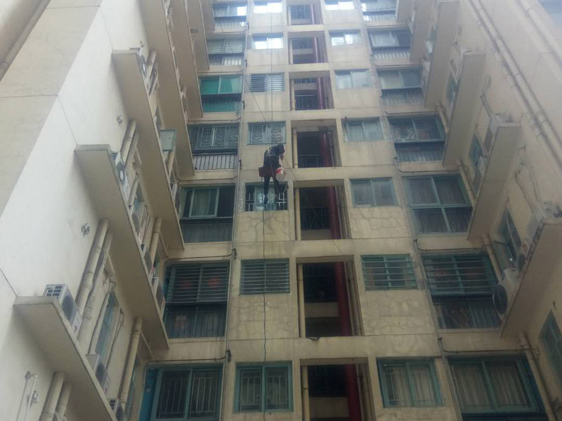 陽臺(tái)外墻高空防水
