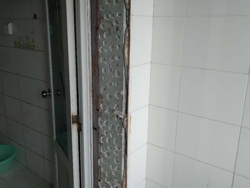 雨蓬，門(mén)口收口條安裝