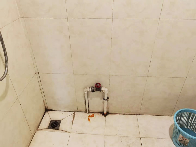 衛(wèi)生間貼磚裝修:衛(wèi)生間貼磚的流程首先先清掃地面，水泥砂漿找平，接著再定標(biāo)高，彈線，地磚進(jìn)水，攤鋪水泥砂漿，鋪貼石磚，最后灌縫，白水泥或者填縫劑都可以，或者做專業(yè)的美縫。