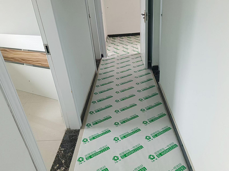 墻面局部修補(bǔ)，地磚保護(hù)