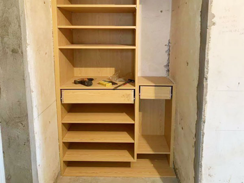 鞋柜柜體定制安裝