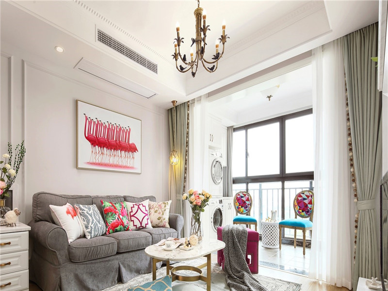 德陽(yáng)小客廳裝修技巧，讓小客廳從視覺(jué)上變大