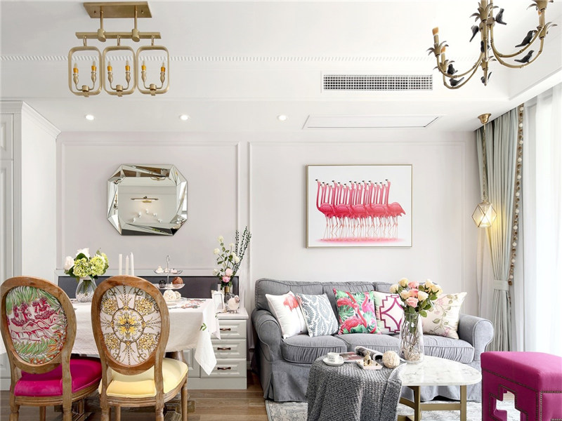 德陽(yáng)小客廳裝修技巧，讓小客廳從視覺(jué)上變大