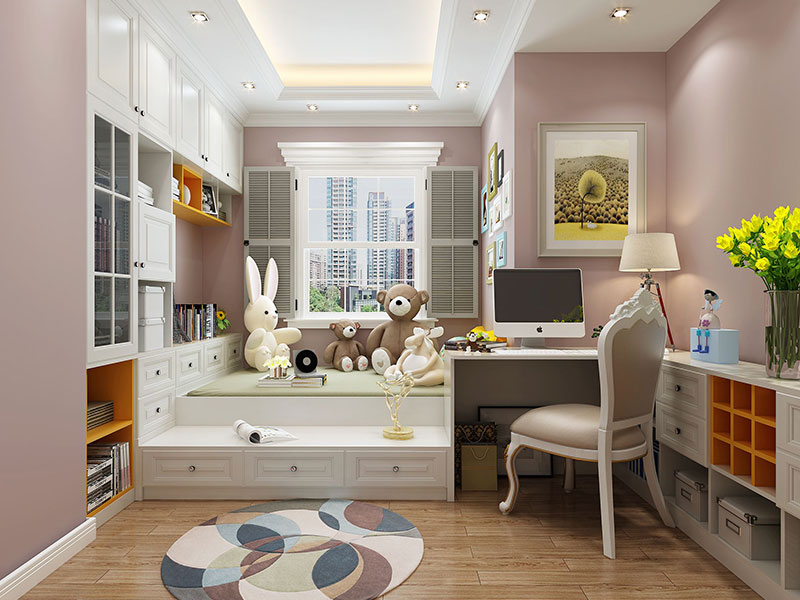 青島飄窗設(shè)計(jì)公司,客廳臥室飄窗裝修,青島飄窗裝修效果圖名