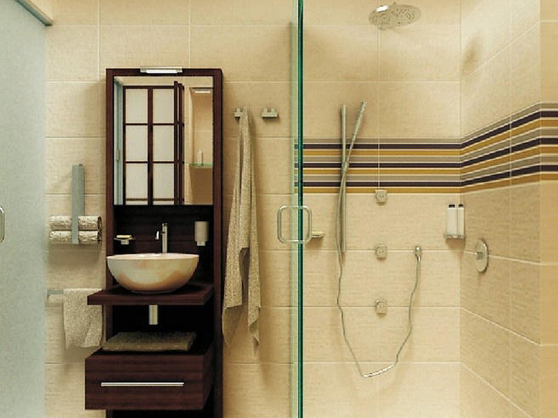 小戶型衛(wèi)生間裝修竅門，衣柜櫥柜巧用柜