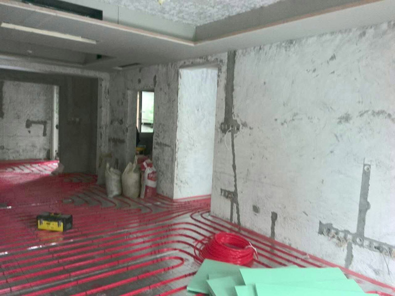 地暖安裝步驟詳解、地暖管間距應(yīng)為20