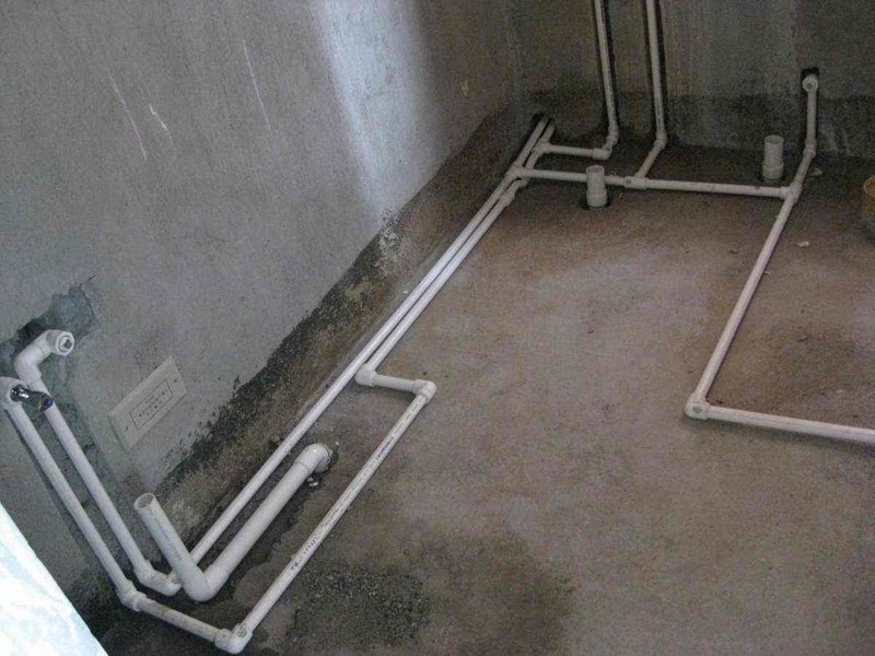 管道安裝改造施工方法，供水管線應先預