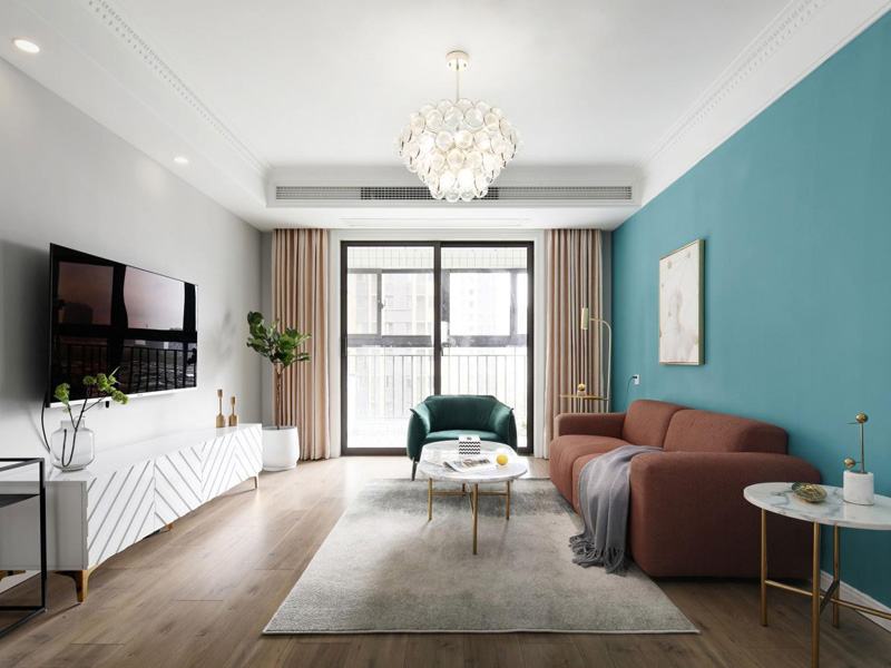 北京三室兩廳客廳裝修，北京裝修三室兩