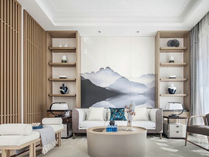 客廳中式裝修技巧分享，想要古色古香的