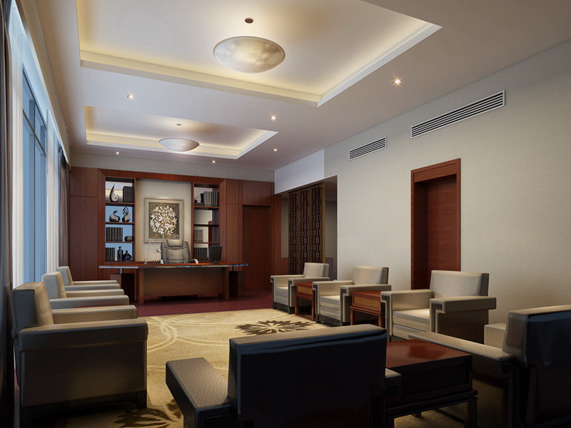 廣州招商雍景灣70平方接待室裝修設(shè)計