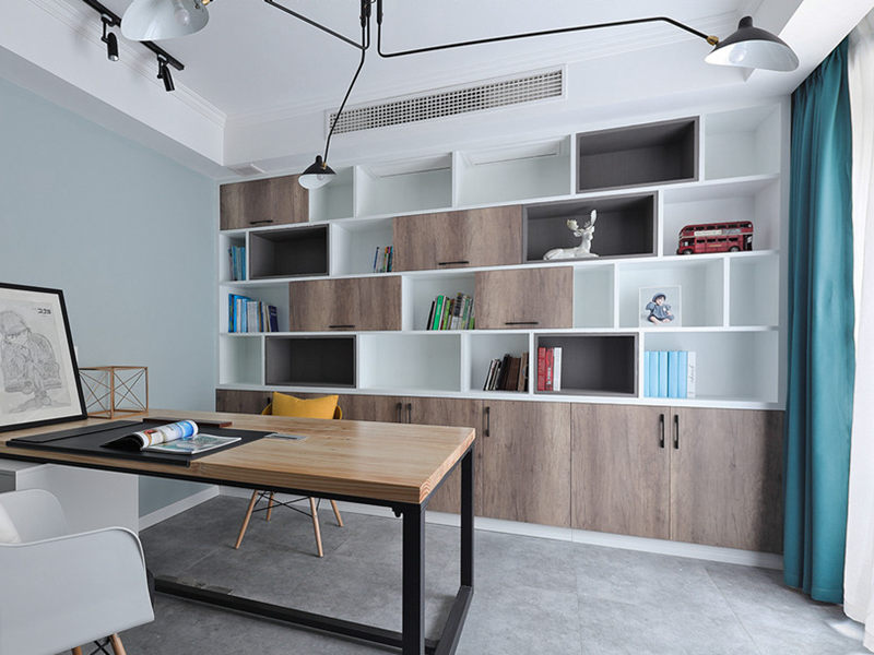 重慶天泰鋼城印象6平方書房裝修設(shè)計(jì)效