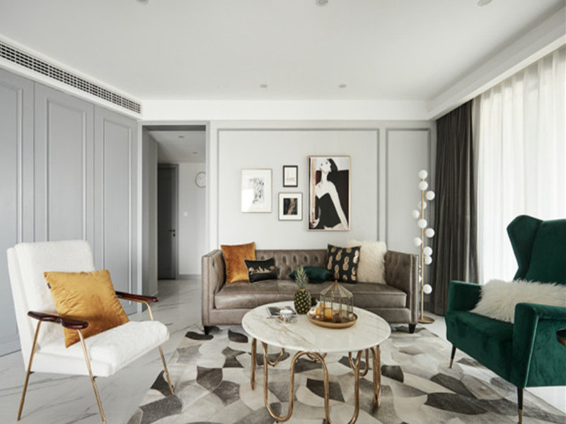 南京湖光晨樾7平方電視墻裝修設(shè)計(jì)效果