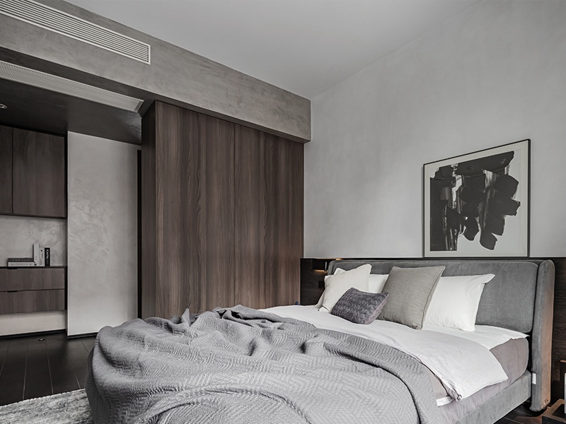 南京50平的小戶型裝修，全屋家具是定