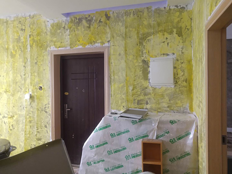 【北京舊墻修補(bǔ)】時(shí)間長(zhǎng)的老白灰墻，應(yīng)