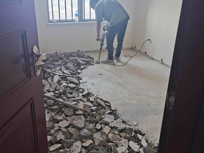 二手房翻新中的地磚和墻磚好拆除嗎？