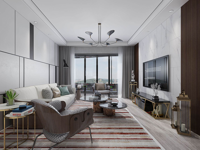 益修快裝 客廳裝修設(shè)計(jì)案例