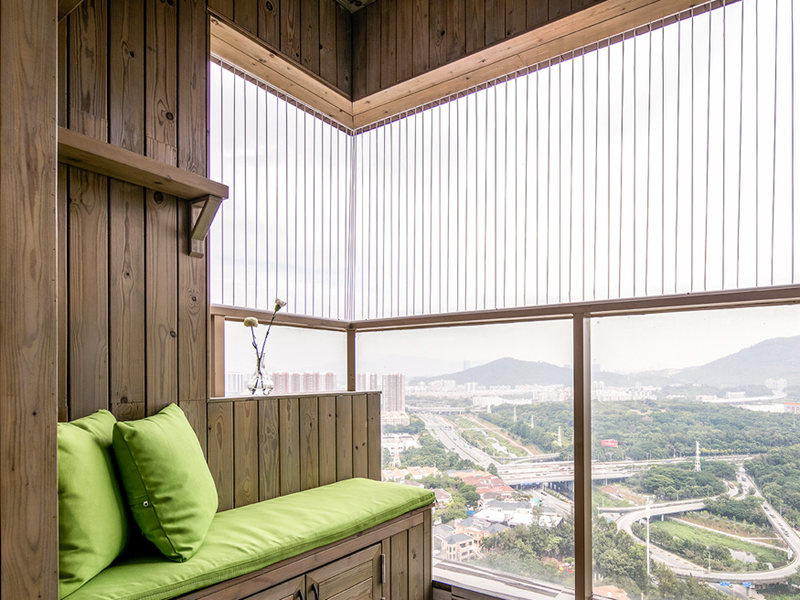 長沙舊房陽臺翻新實(shí)景圖