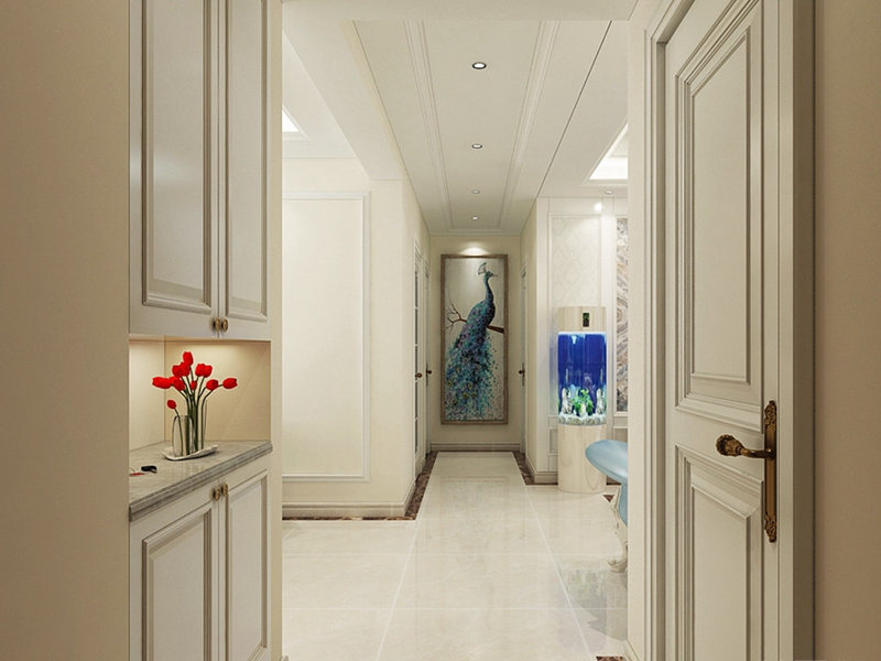 走廊裝修風(fēng)格,北歐風(fēng)格走廊設(shè)計(jì),新中式風(fēng)格走廊欣賞
