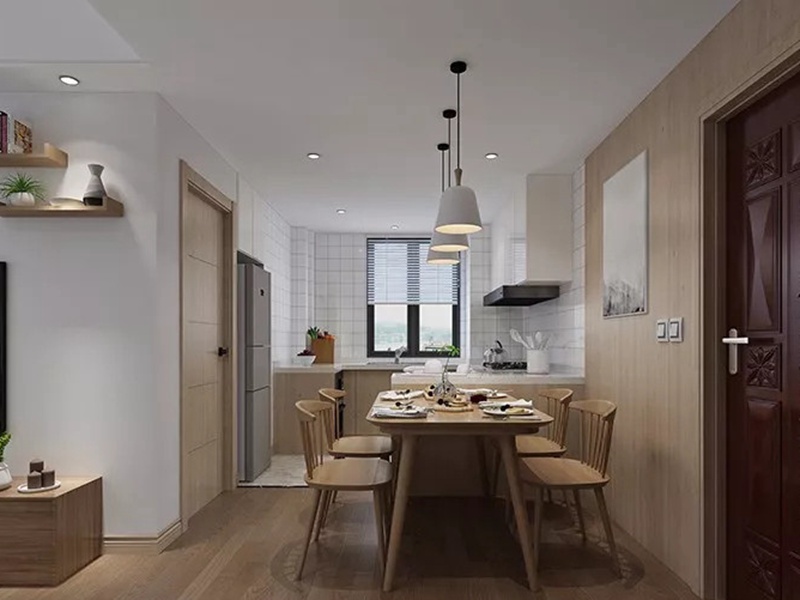 舊房改造歐式風餐廳裝修圖