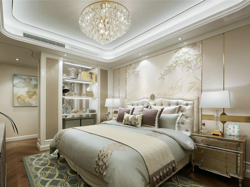 舊房子墻面翻新簡約風臥室