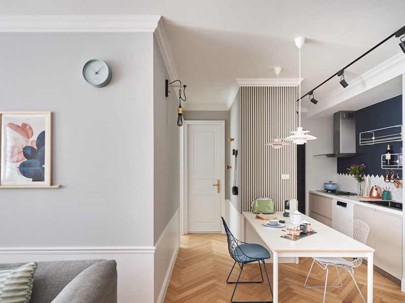 孝感市大悟縣小戶型裝修-餐廳裝修設計