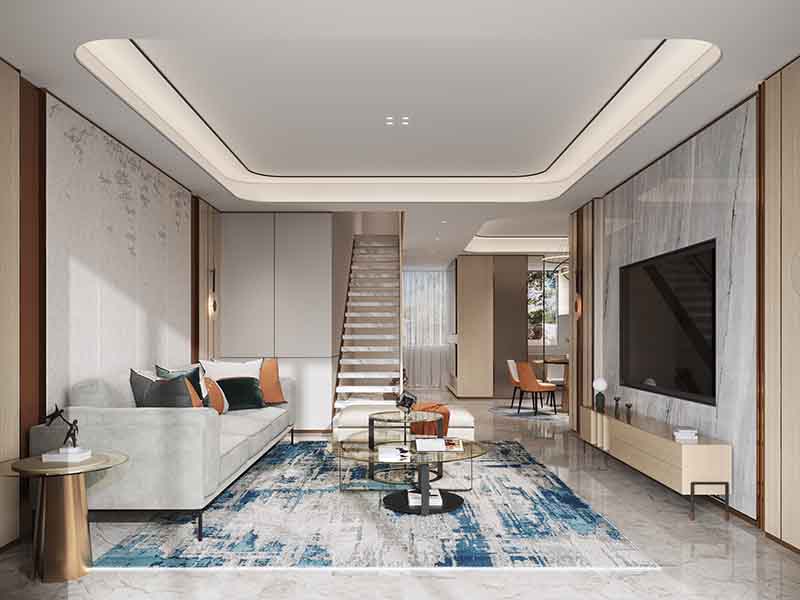 眉山市東坡區(qū)門(mén)廳裝修效果圖