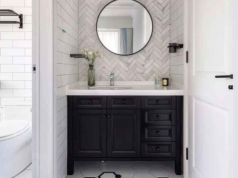 中山市東區(qū)庫(kù)充浴室墻磚裝修