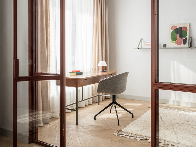 淄博市臨淄區(qū)四室兩廳裝修設(shè)計(jì)-書(shū)房裝修