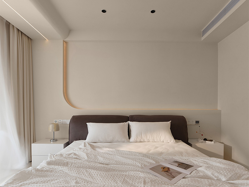 常州市新北區(qū)全屋裝修風格設計-主臥裝修