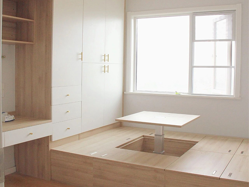 池州市東至縣現(xiàn)代簡約裝修風格設(shè)計-榻榻米裝修