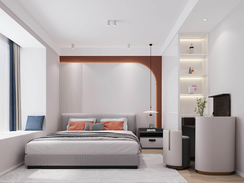 鶴壁市鶴山區(qū)都市風格裝修設(shè)計-臥室裝修