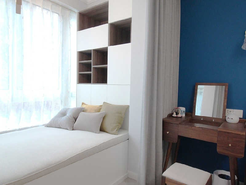 衡陽市雁峰區(qū)89平小戶型簡(jiǎn)單裝修設(shè)計(jì)-次臥裝修