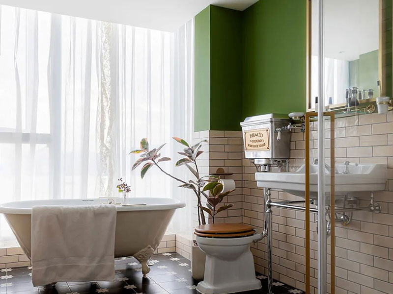 長(zhǎng)沙市天心區(qū)法式風(fēng)格裝修設(shè)計(jì)-浴室設(shè)計(jì)