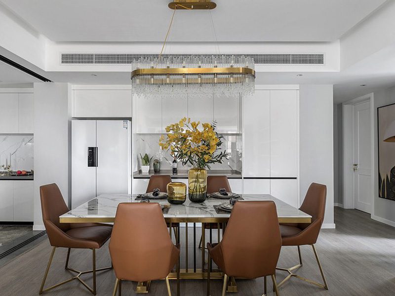 安慶市迎江區(qū)240平別墅裝修設計-餐廳設計