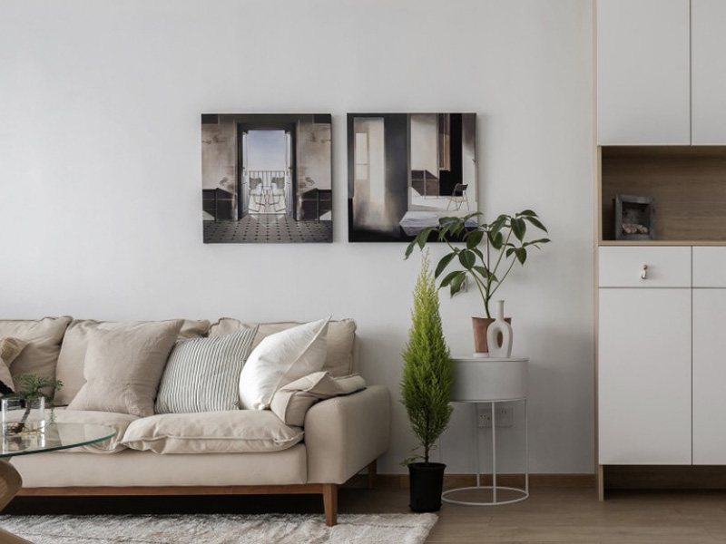 安順市西秀區(qū)118平四居室裝修設計-墻面設計